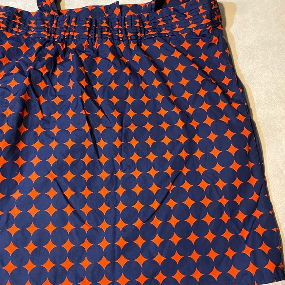 J Crew J.Crew Circle Dot Apron Cami Tank Top Cotton Poplin Shirt Size 8 - Picture 12 of 12